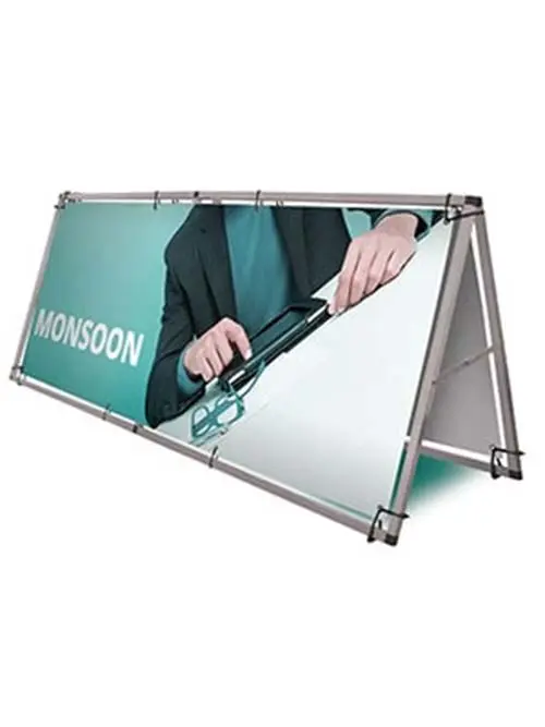 Outdoor-Banner "Monsoon" inkl. Druck (Outdoor-Banner)